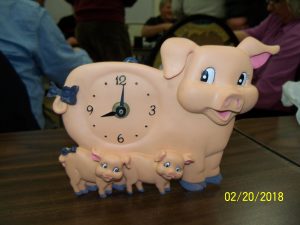 Pinkie's Pig Clock
