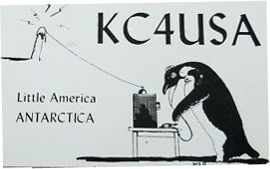QSL card from Little America