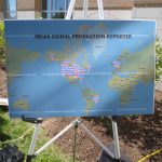 WSPR display for 100mw signal by Don, WA2SWX