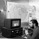 Amateur radio in Antarctica during the winter of 1956.