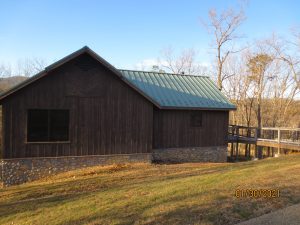 Cabin at Shenandoah River State park where we had winter field day