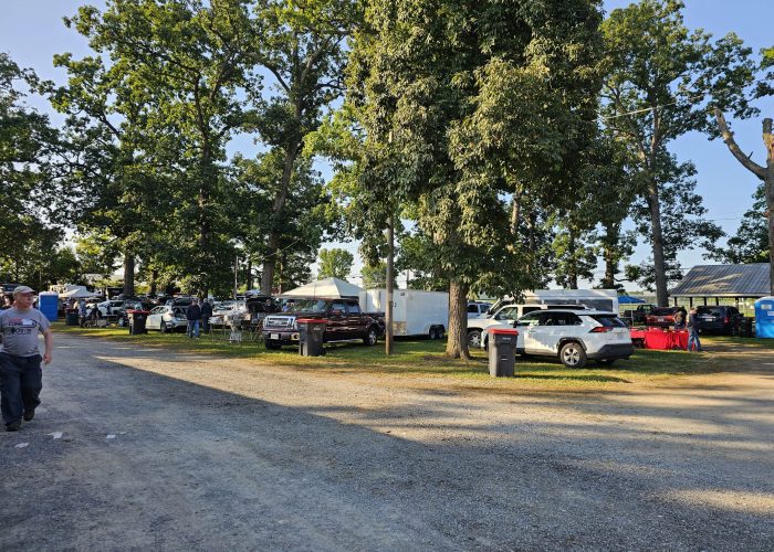 tailgate area