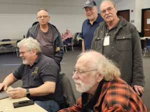 VEs Byron, AK4XR, Lynn KX4HR, Bruce KG4GDX, John KG4NXT