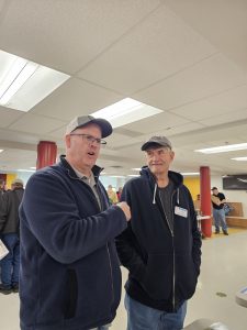 Rob K44EEV and friend