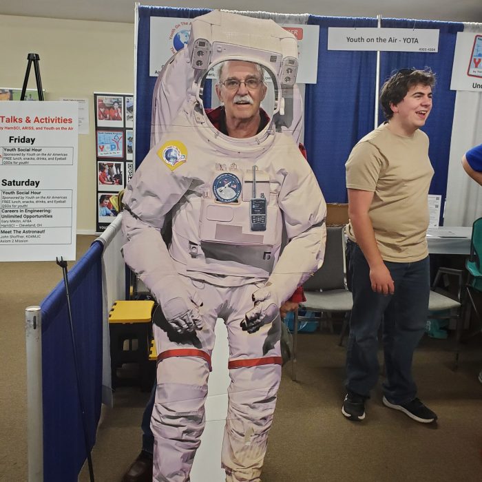 John KG4NXT at ARRL youth lounge